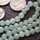 Green Aventurine Mala Beads Necklace designed for Heart Chakra support, resonating with Taurus and Virgo, promoting prosperity and emotional healing.