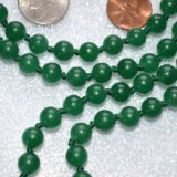 green jade mala, heart chakra necklace, Aries mala, Taurus mala, healing jewelry, gemstone mala, emotional balance, spiritual jewelry, love attraction, meditation beads, hand-knotted mala