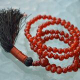 Orange Agate Beads Necklace designed to activate the Sacral Chakra, promoting creativity, confidence, and resonating with Gemini and Virgo energies.