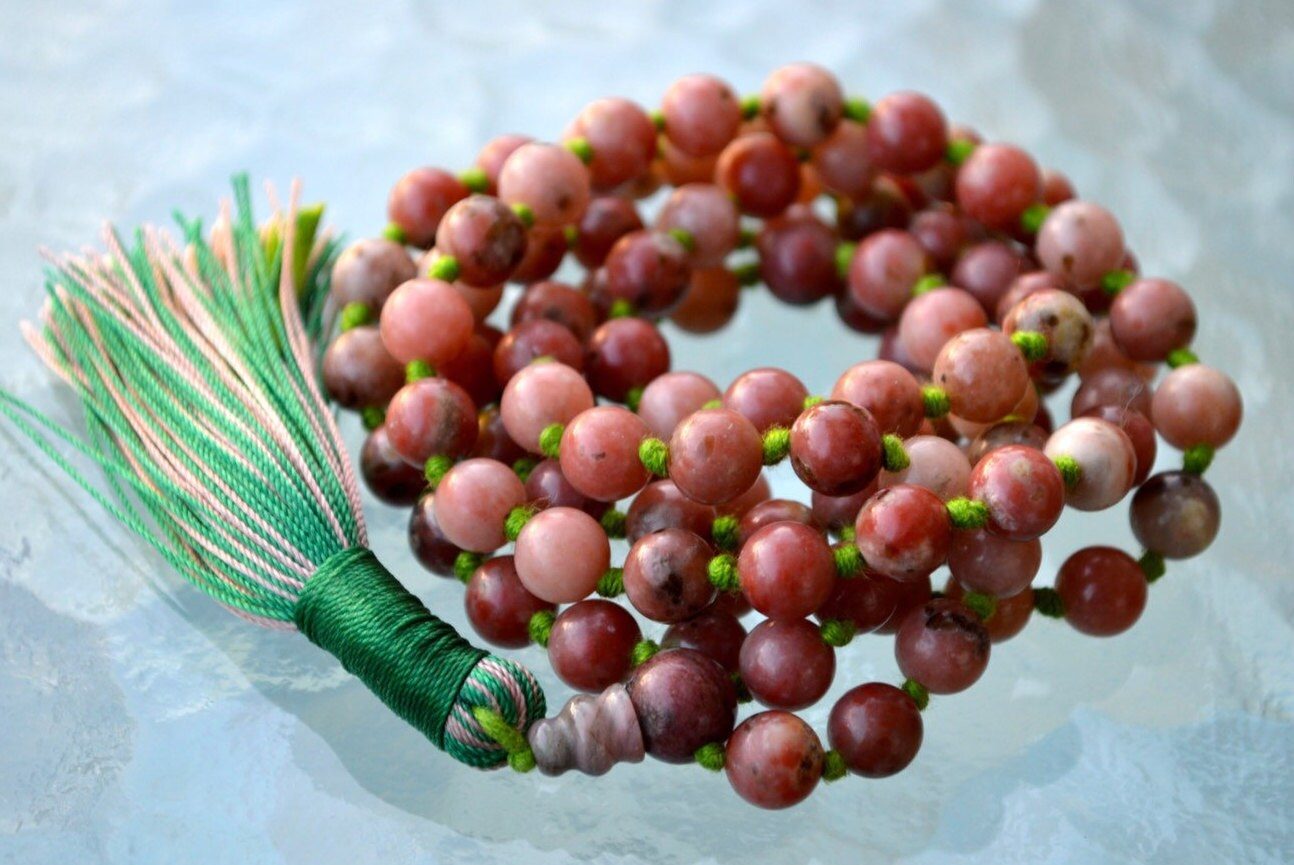 Natural Jasper Stone Necklace designed for Root and Sacral Chakra balance, grounding, and energy enhancement, associated with Aries and Scorpio.